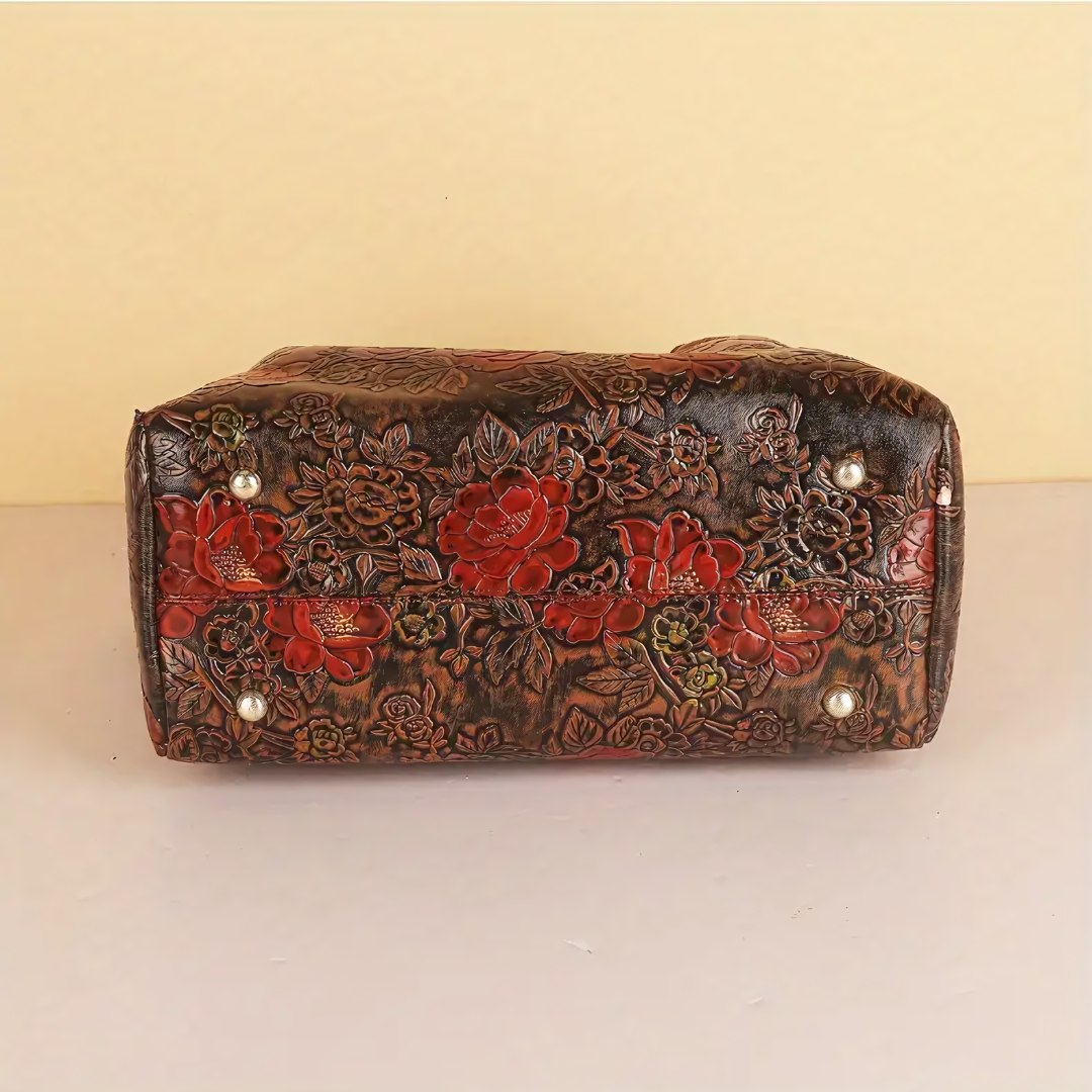 Velanci Martina Luxe Leather Tote Bag