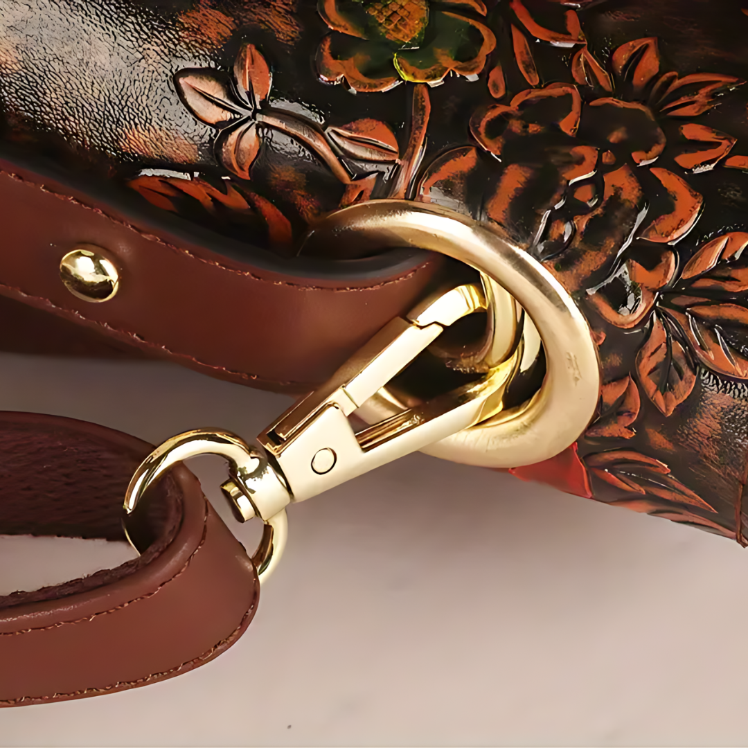 Velanci Martina Luxe Leather Tote Bag