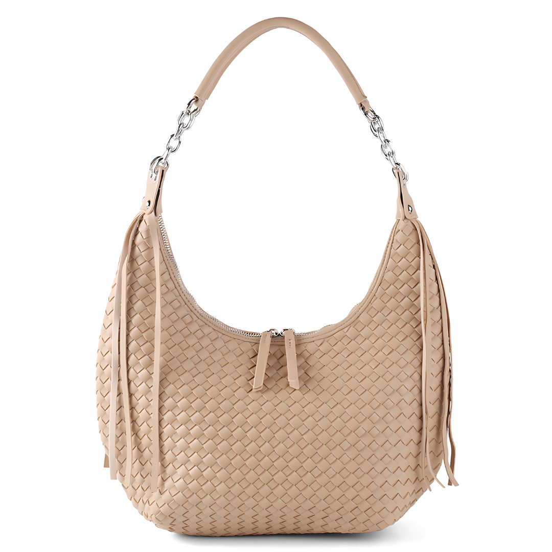 Sienna Luxe Leather Shoulder Bag