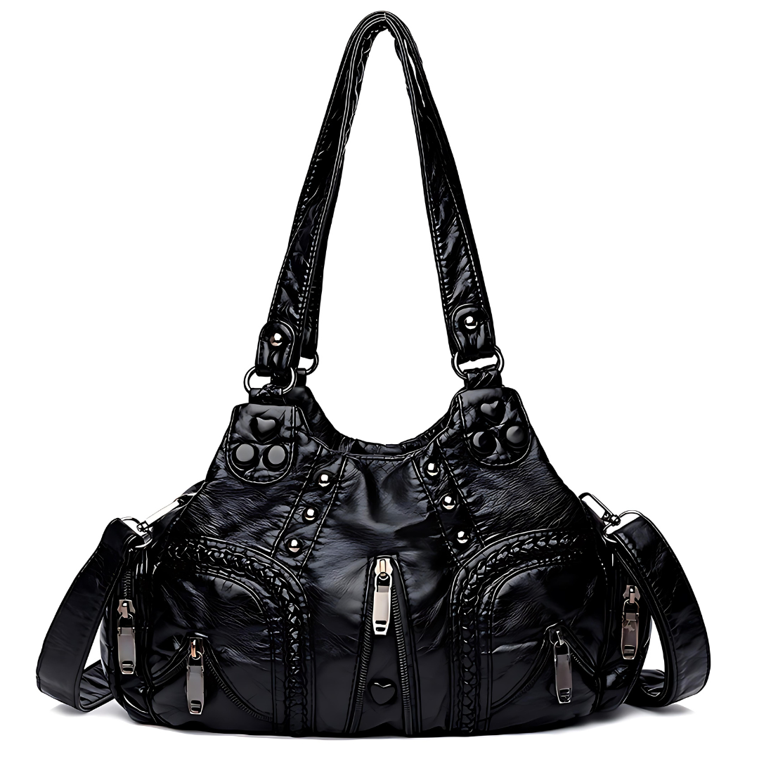 Gabriella Luxe Leather Shoulder Bag