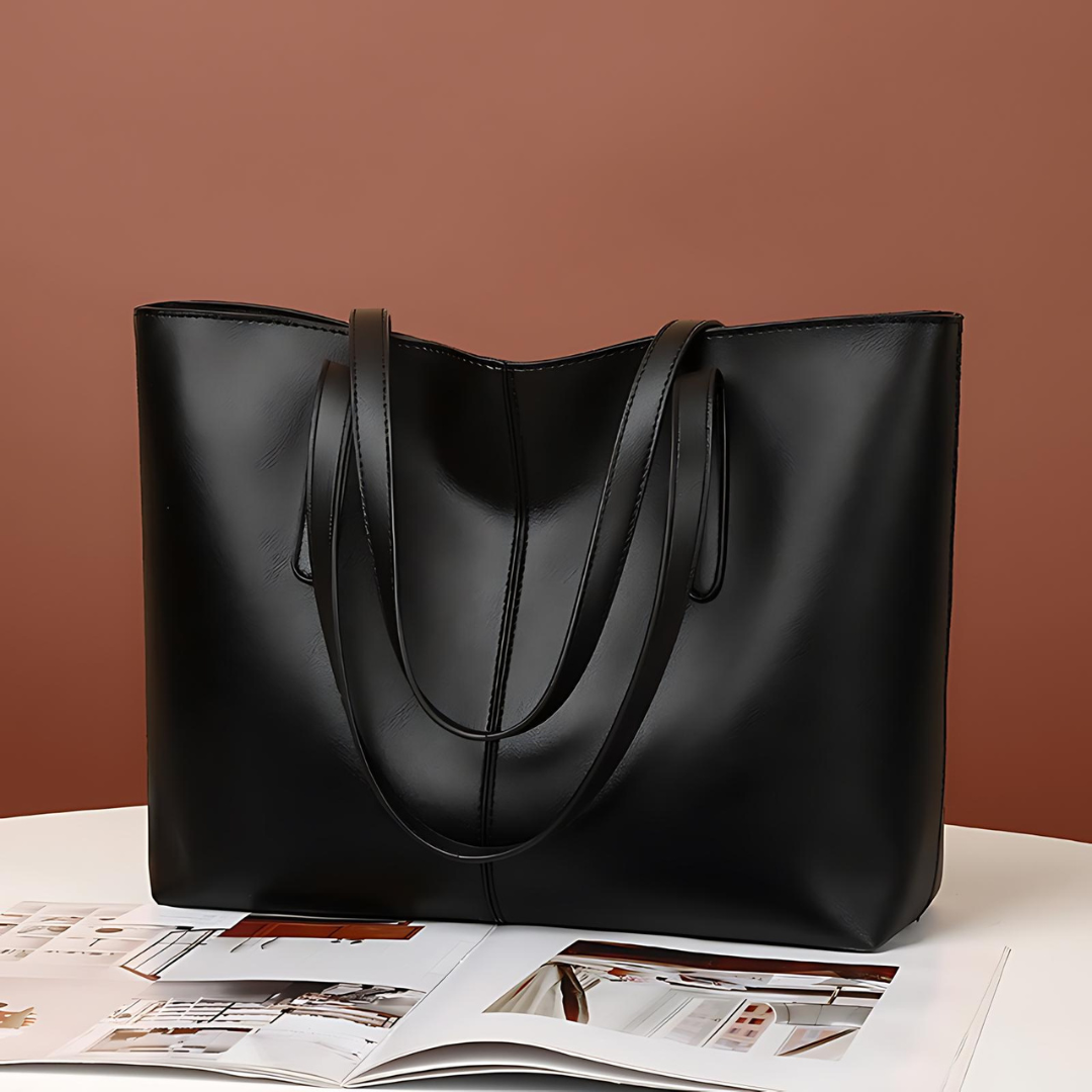 Emilia Luxe Leather Shoulder Bag