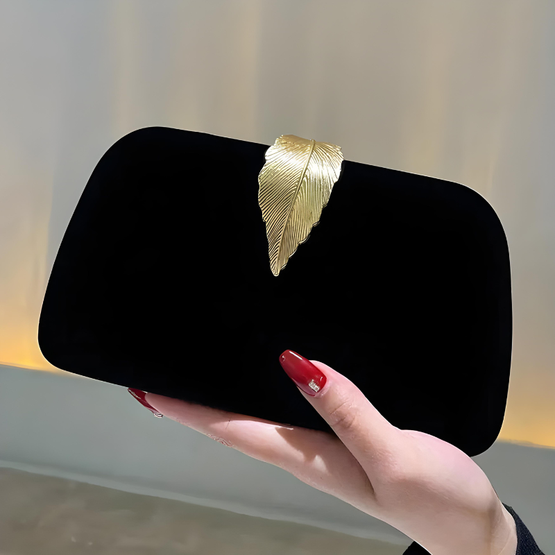 Velanci Lyra Luxe Leather Clutch