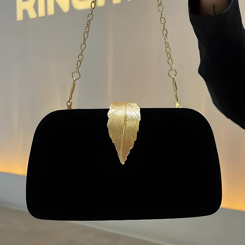 Velanci Lyra Luxe Leather Clutch