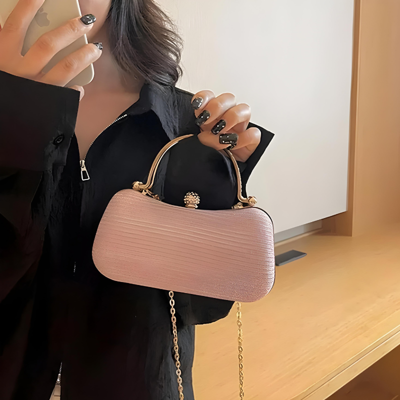 Velanci Guiliana Leather Clutch Bag