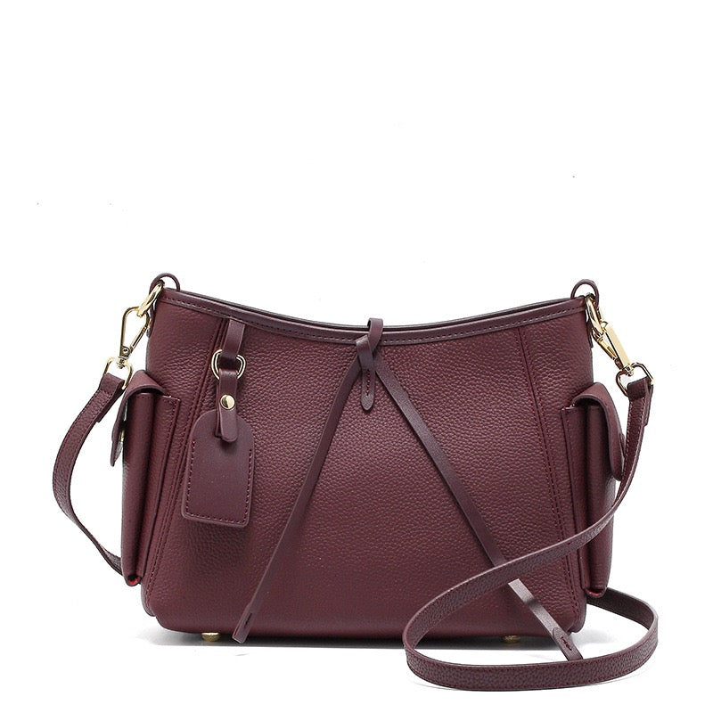 Elevate Your Style: Women's Genuine Leather Chic Crossbody Bag