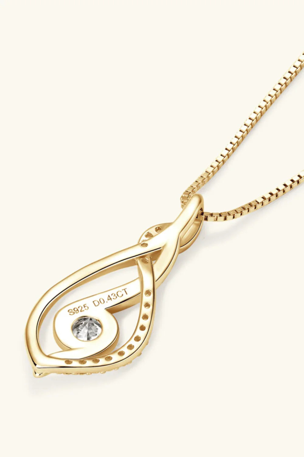 Moissanite Sterling Silver Necklace - Everyday Shine Velanci
