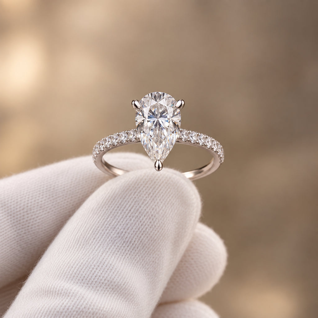 1 Carat Moissanite Ring Giovanna - Timeless Brilliance Women's Ring Velanci