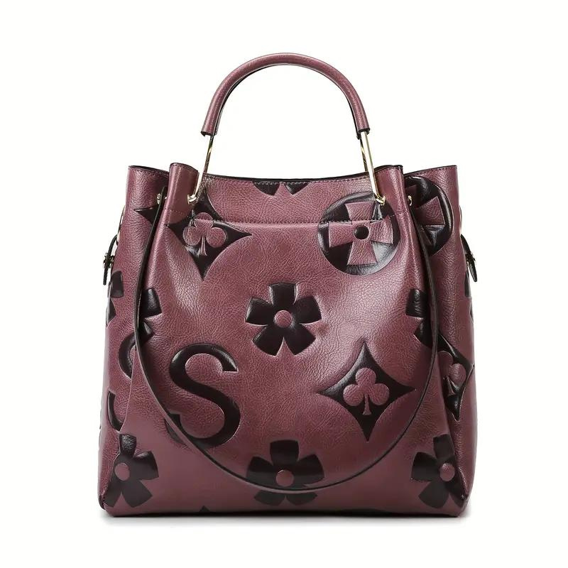 Velanci Rosaline Luxe Leather Tote Bag