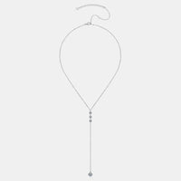 Moissanite Drop Necklace - D Color Brilliance 1.3ct Velanci