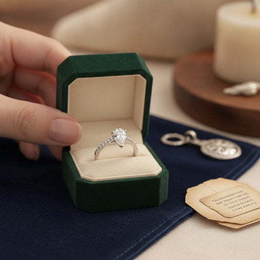 1 Carat Moissanite Ring Giovanna - Timeless Brilliance Women's Ring Velanci