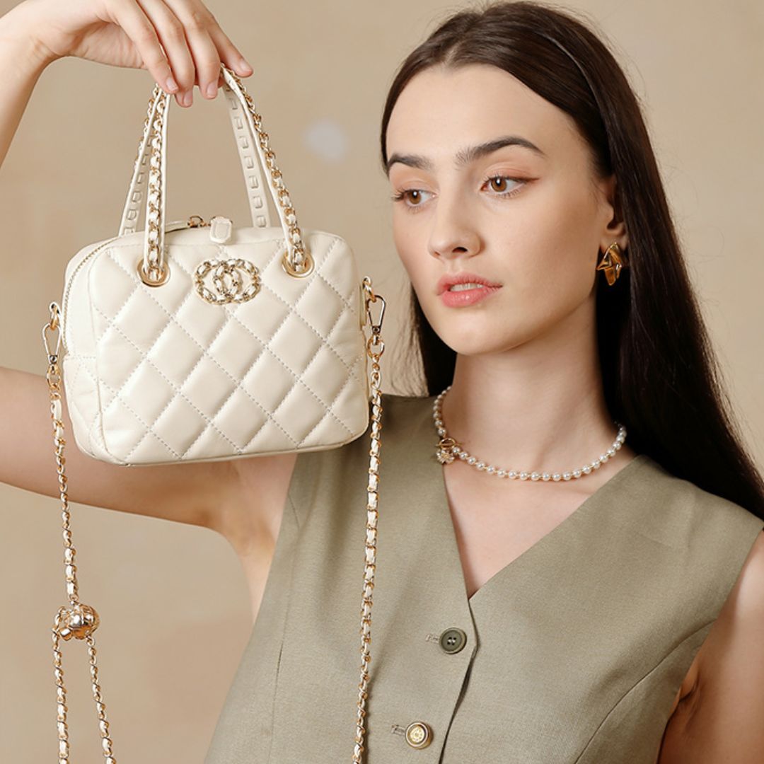 Opaline Reverie Luxe Handbag by Velanci