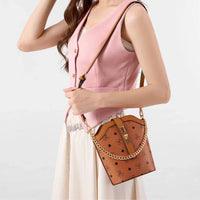 Regina Celeste Monarch Leather Handbag Velanci