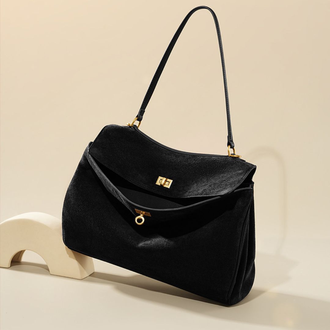 Velanci Charmed Heritage Genuine Leather Handbag