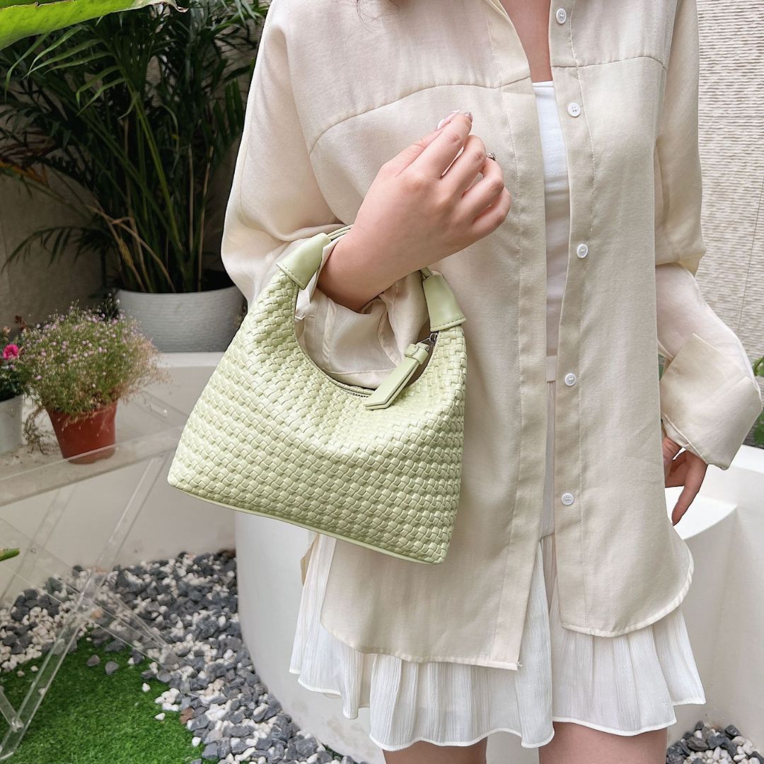 Velanci Voile de Minuit Leather Handbag