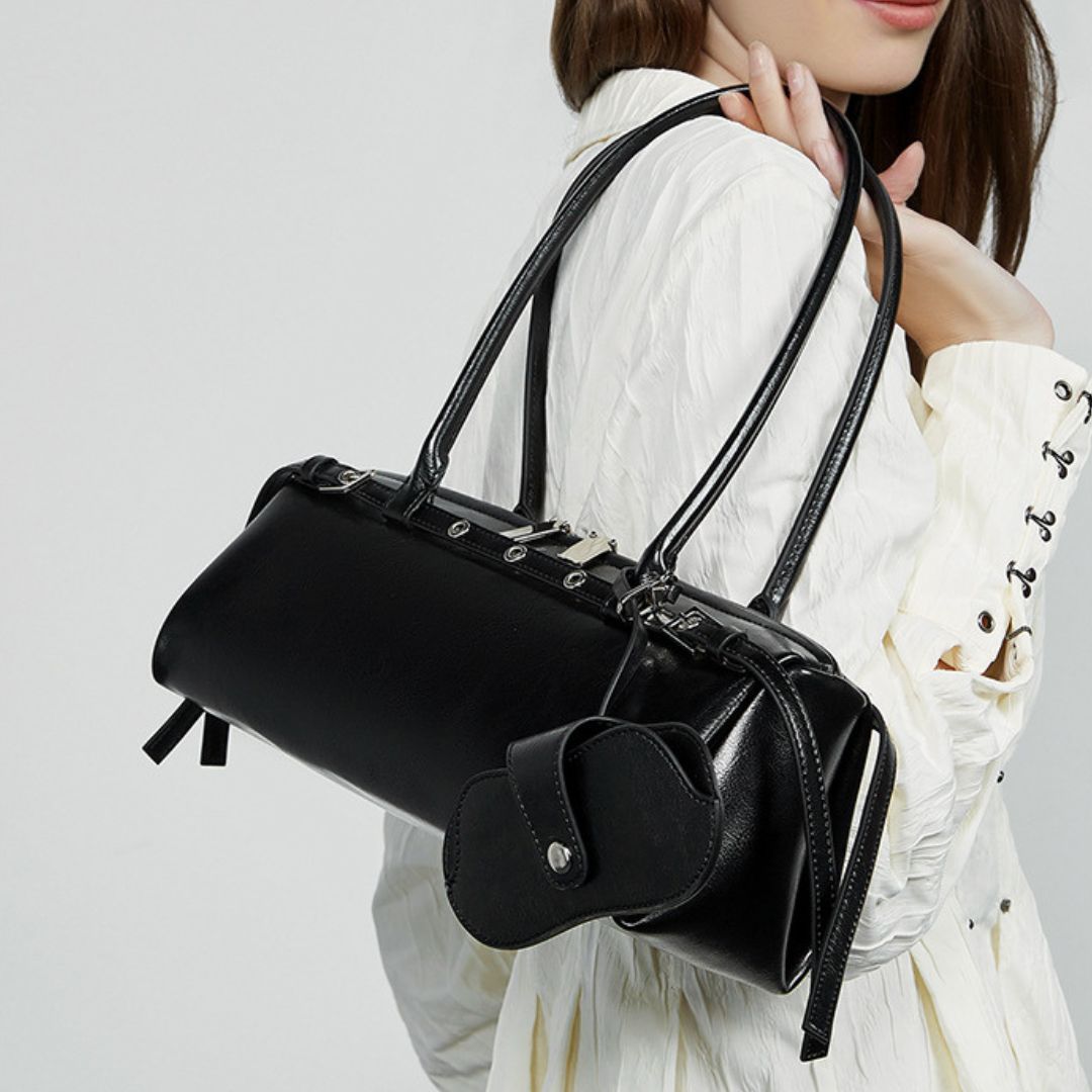 Soleil Doré Luxury Leather Handbag