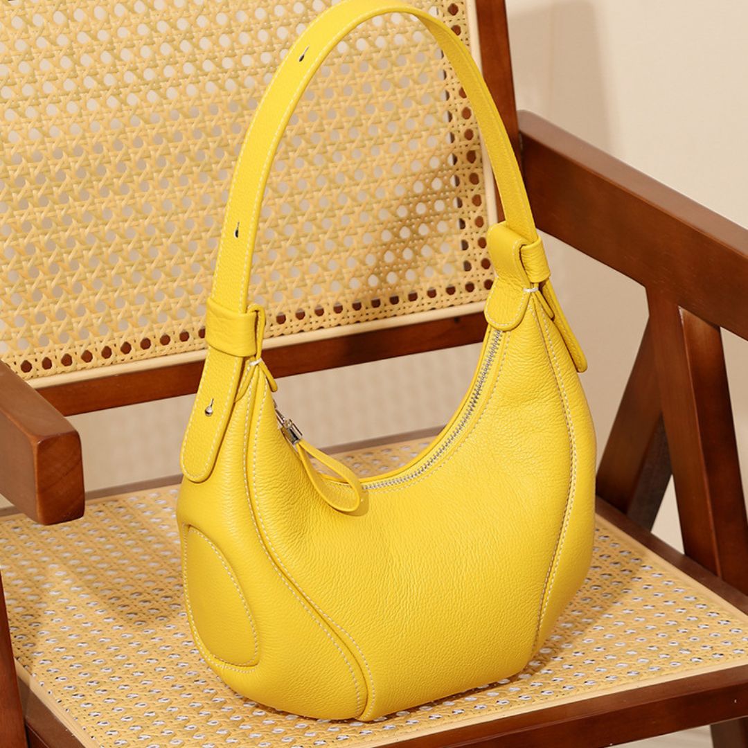 Midnight Heirloom Luxe Leather Handbag