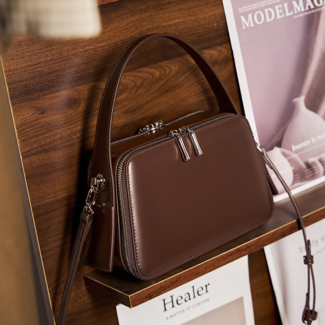 Velanci Leandra Leather Handbag: Effortless Elegance Redefined