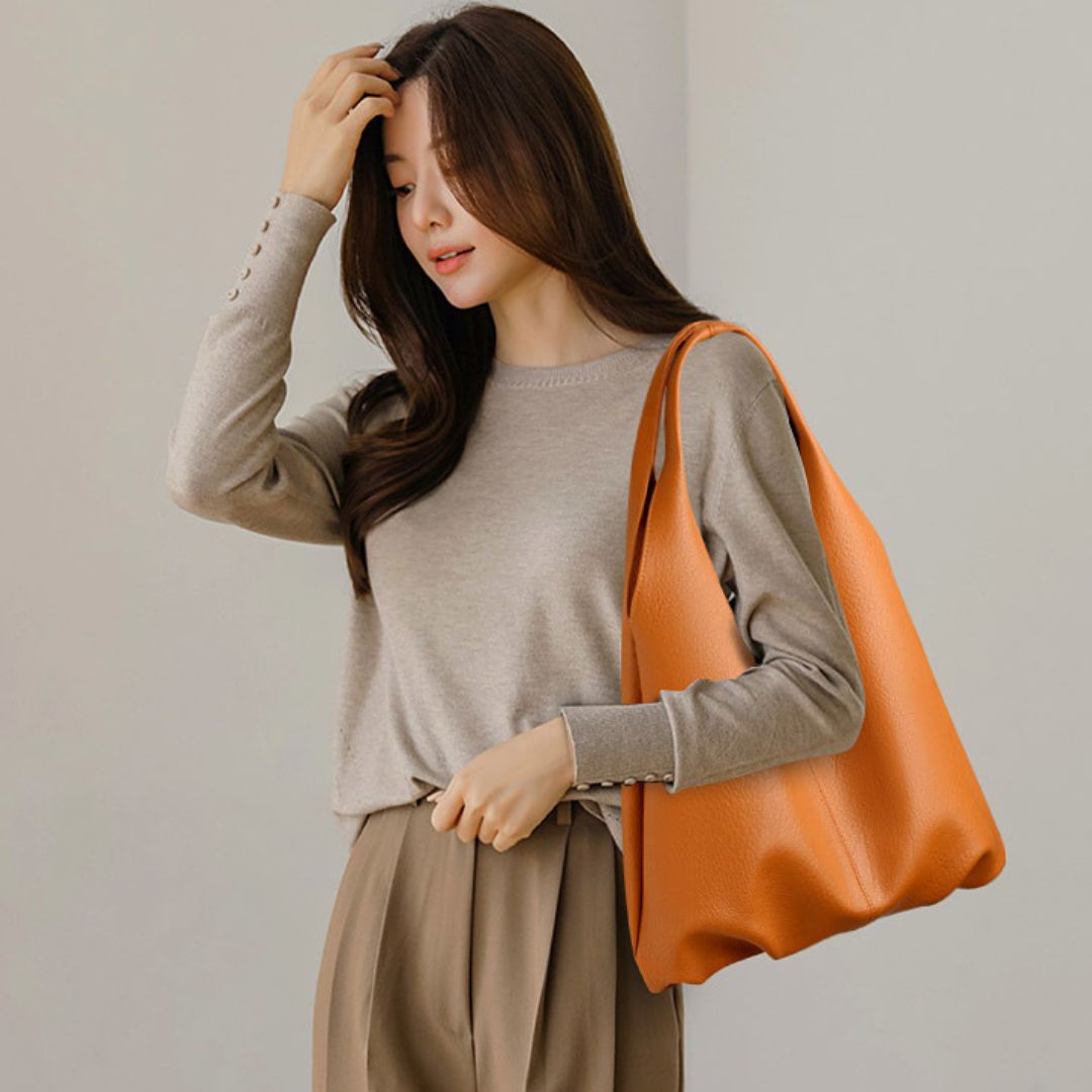 Velanci Anselma Luxe Leather Handbag