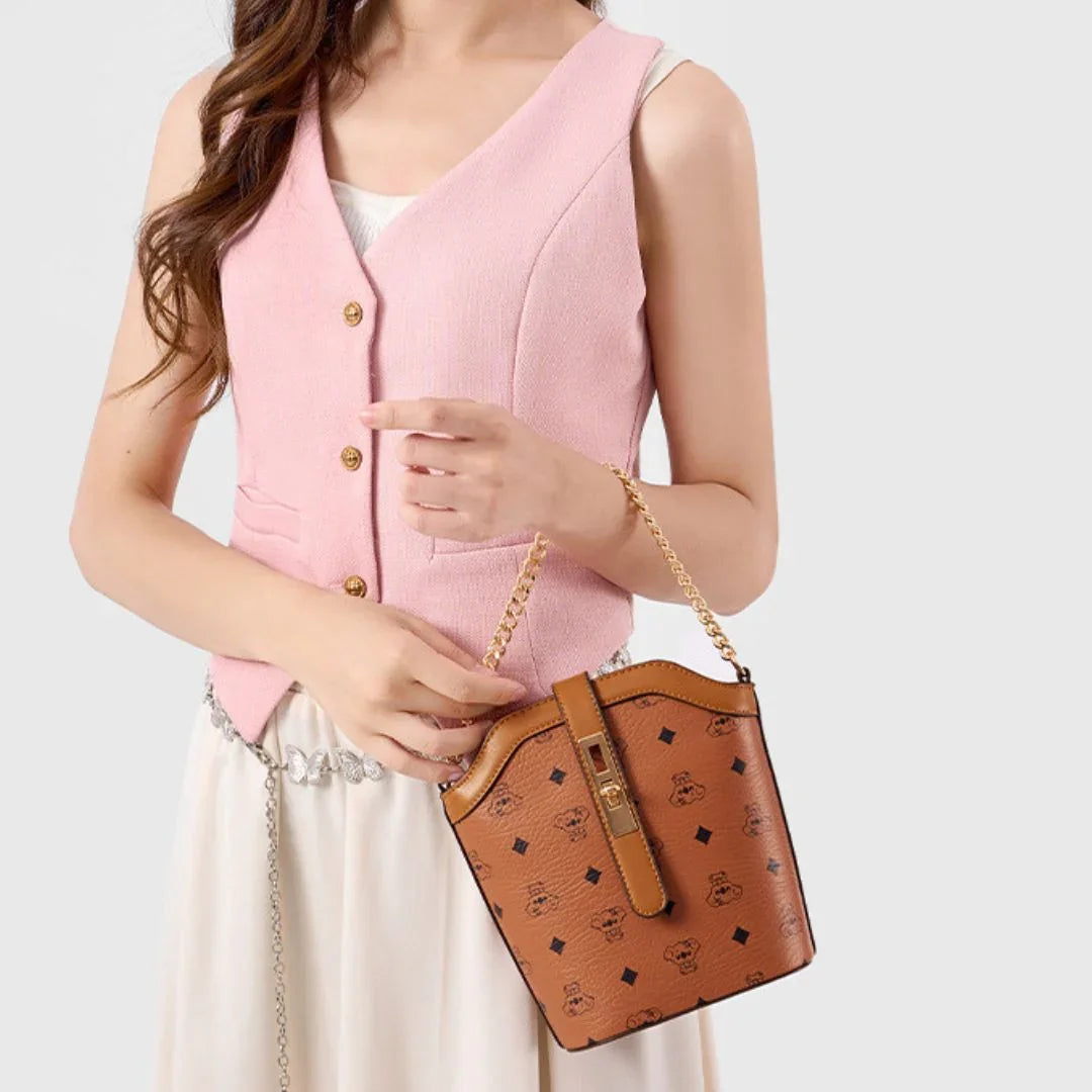 Regina Celeste Monarch Leather Handbag Velanci