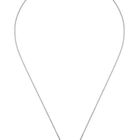 Moissanite Sterling Silver Necklace - Coastal Sparkle Velanci