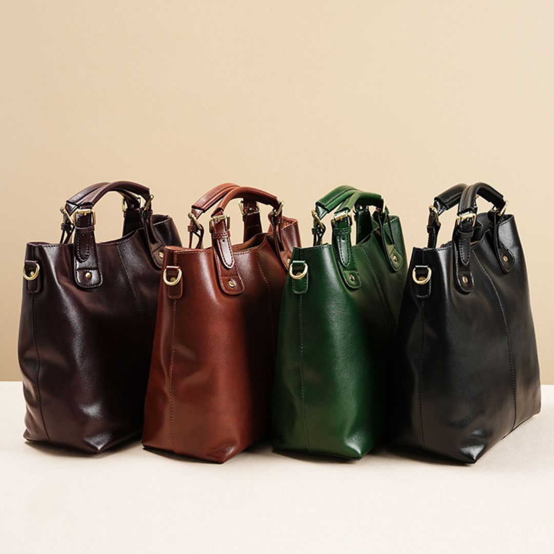 Velanci Mayfair Gaze Leather Handbag