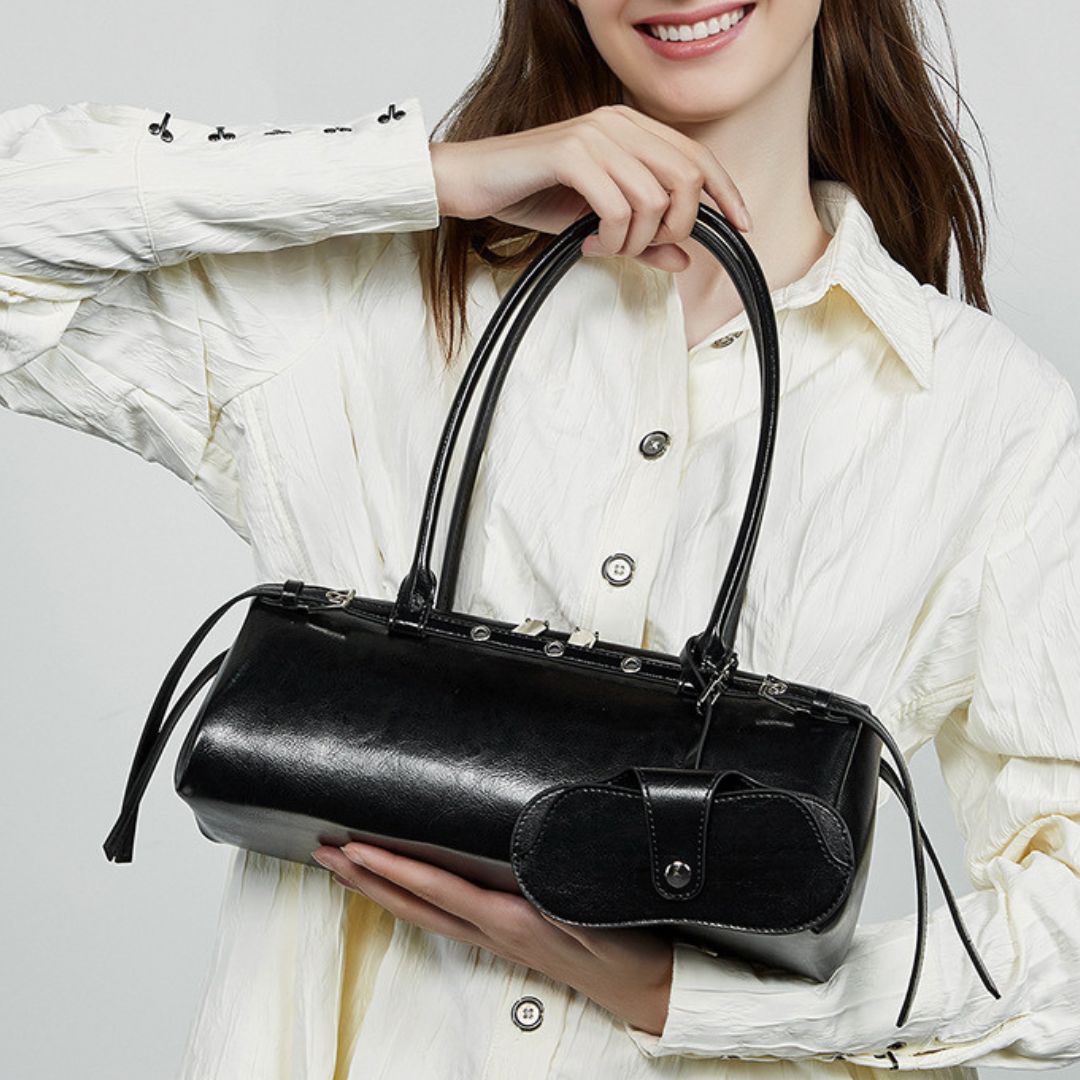 Soleil Doré Luxury Leather Handbag