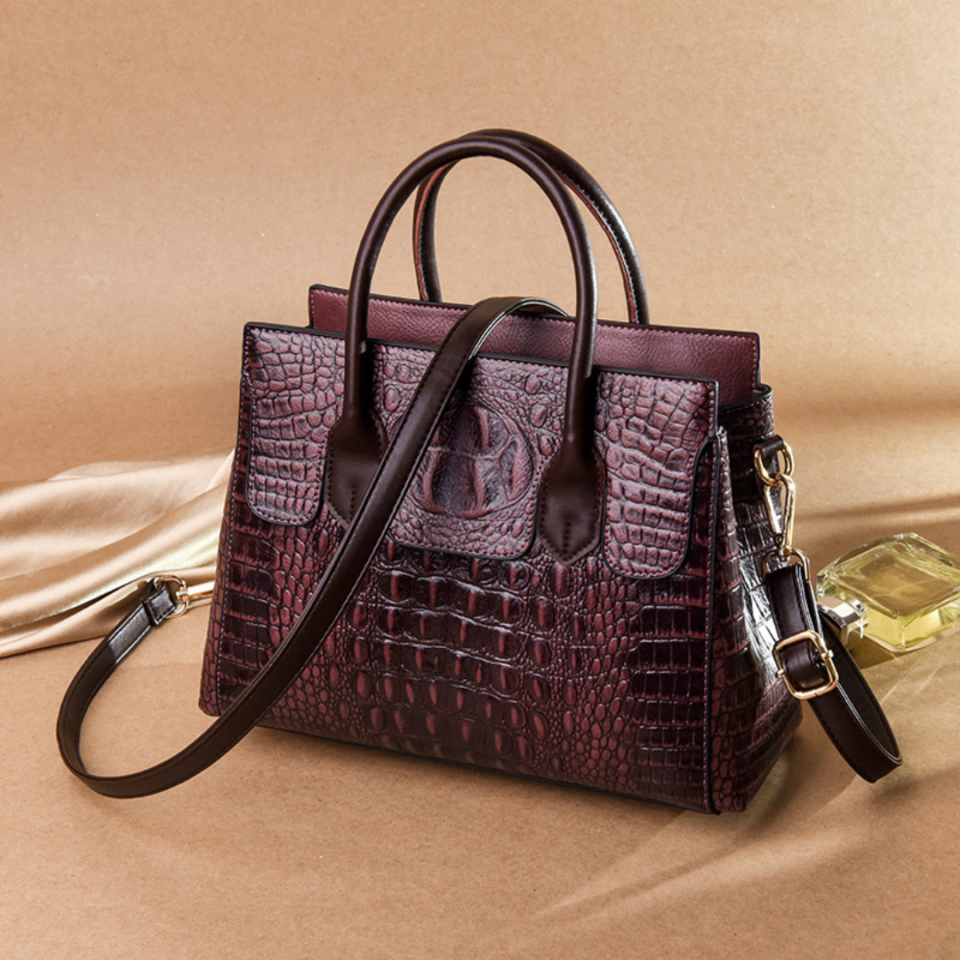 Velanci Zanobia Leather Handbag: Elegance Redefined