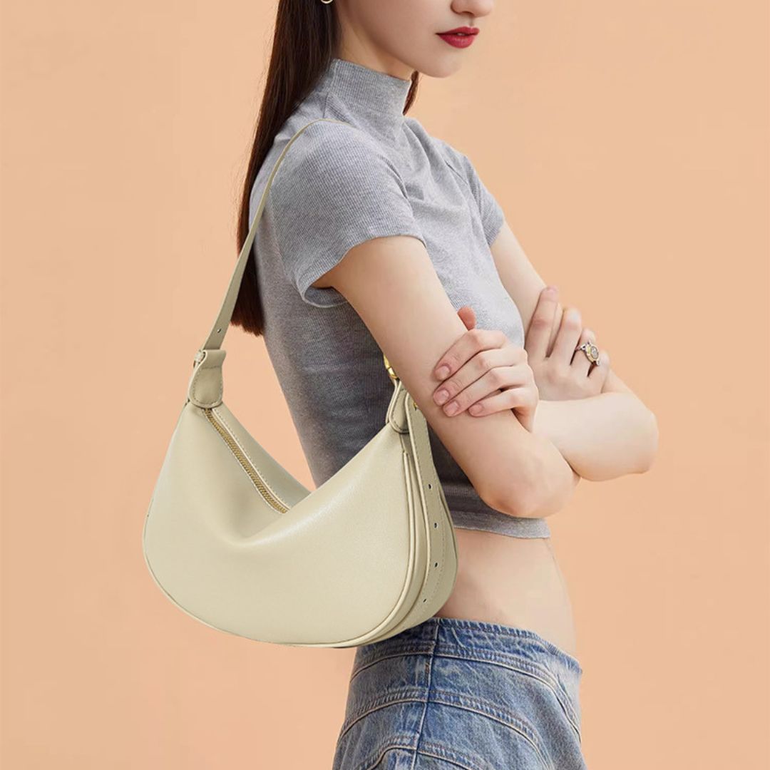 Velanci Rose Reverence Luxurious Leather Handbag