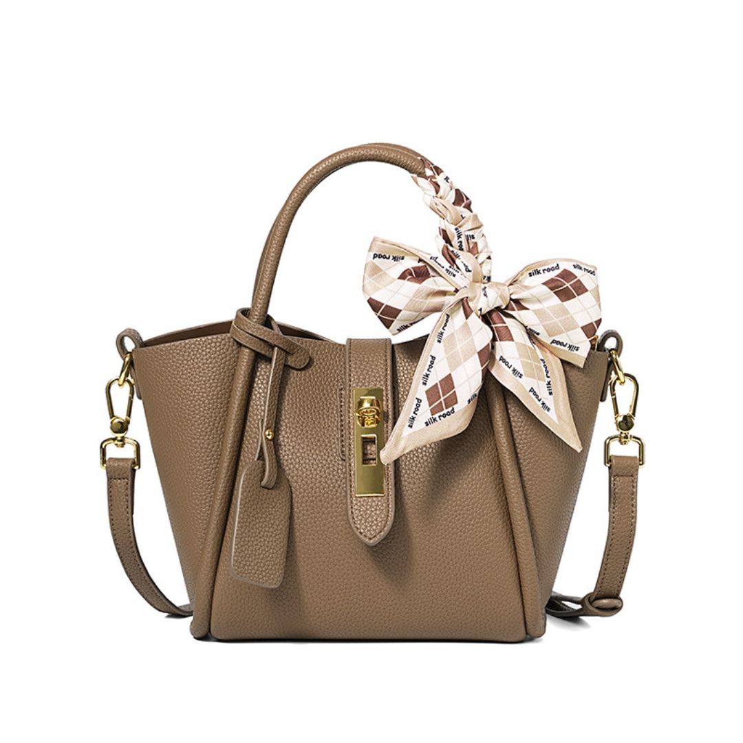 Velanci Noir Royale Leather Handbag