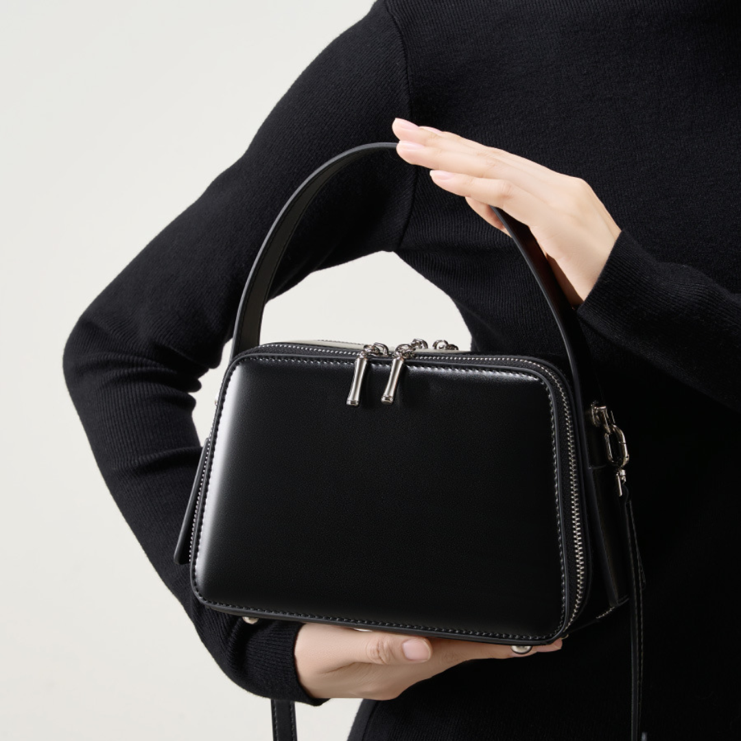 Velanci Leandra Leather Handbag: Effortless Elegance Redefined