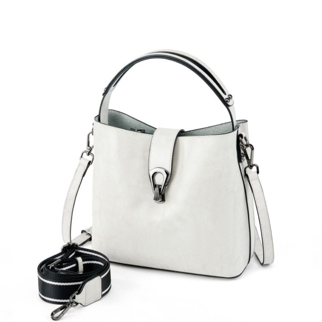 Velanci Waverly Moon Handbag - Timeless Elegance in Genuine Leather