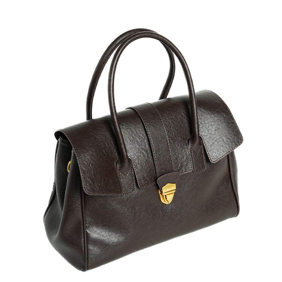 Velanci Dorée Luxe Leather Handbag