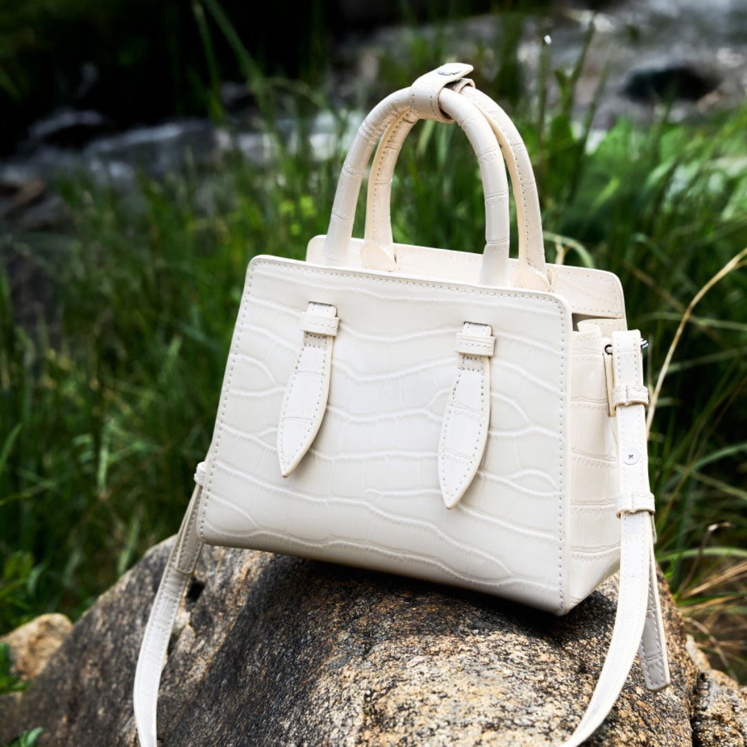 Ebon Chant Handbag by Velanci: A Symphony of Elegance