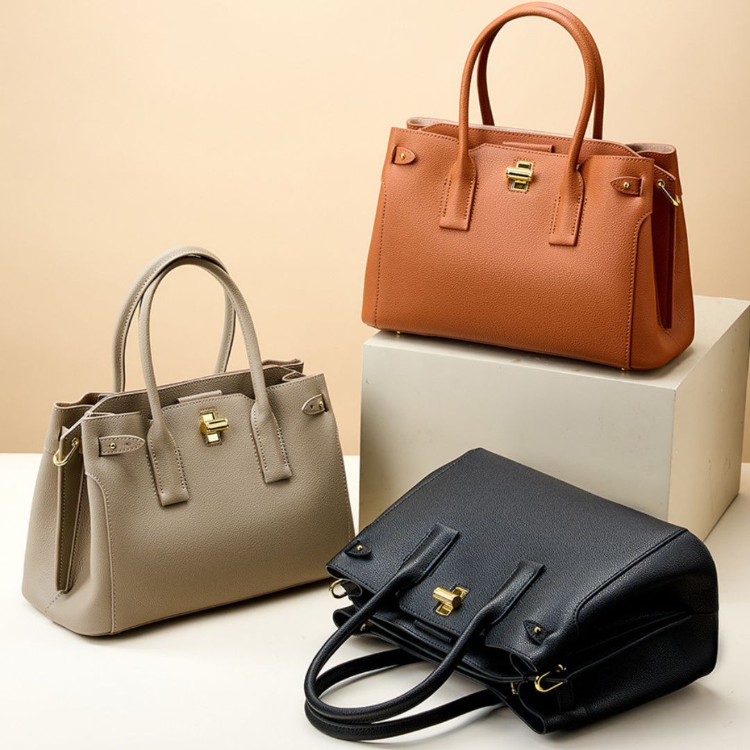 Velanci Gilded Horizon Luxe Handbag