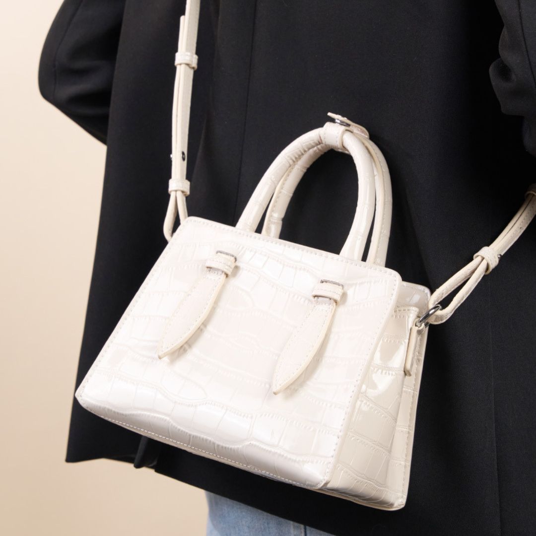 Ebon Chant Handbag by Velanci: A Symphony of Elegance