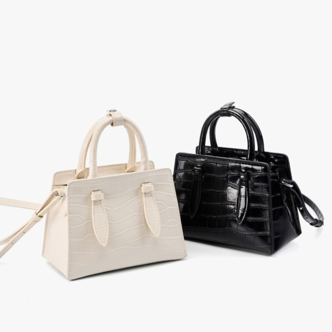 Ebon Chant Handbag by Velanci: A Symphony of Elegance