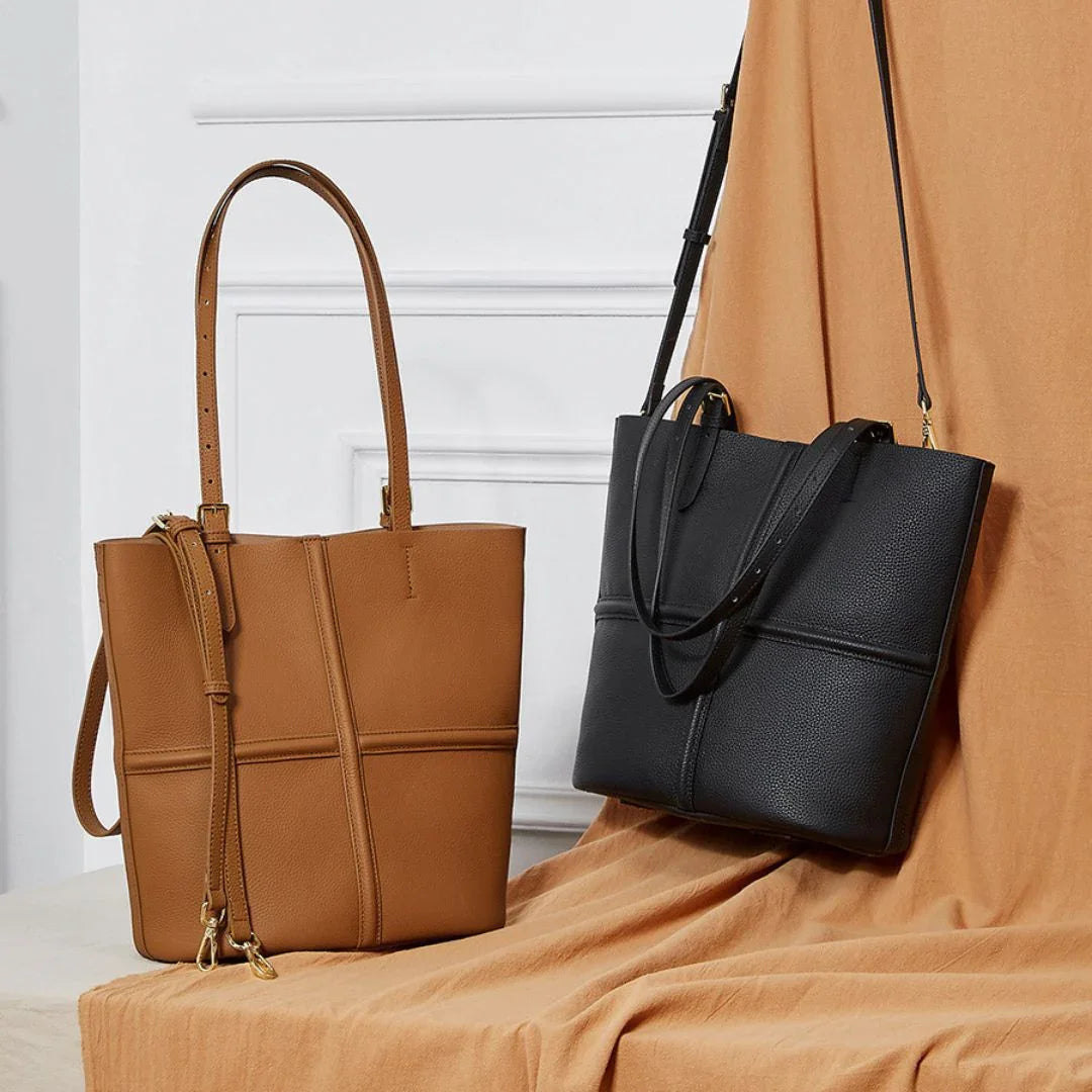 Bellissimo Monarch Dusk Leather Handbag Velanci