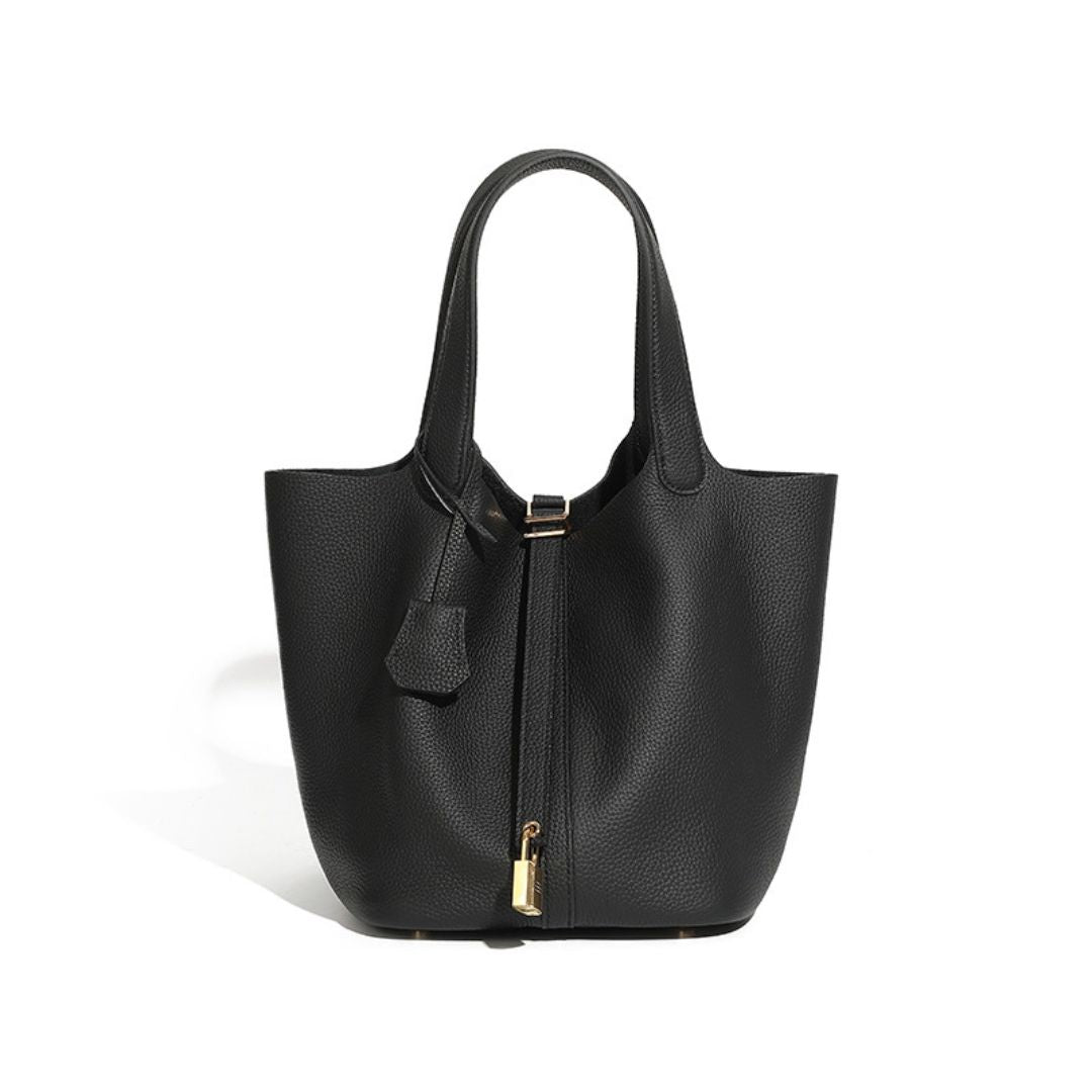 Velanci Sovereign Charm Leather Handbag