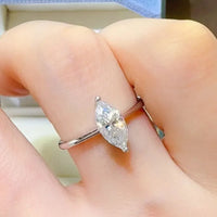 Moissanite Ring Isabella - 2 Carat Marquise Brilliance Women's Ring Velanci