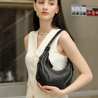 Bellissimo Midnight Heirloom Luxe Leather Handbag Velanci