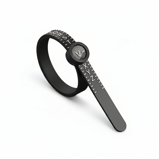 Ring Sizer Isabella - Adjustable UK Size Guide for Precise, Comfortable Ring Fit and Easy Sizing Women's Ring Velanci