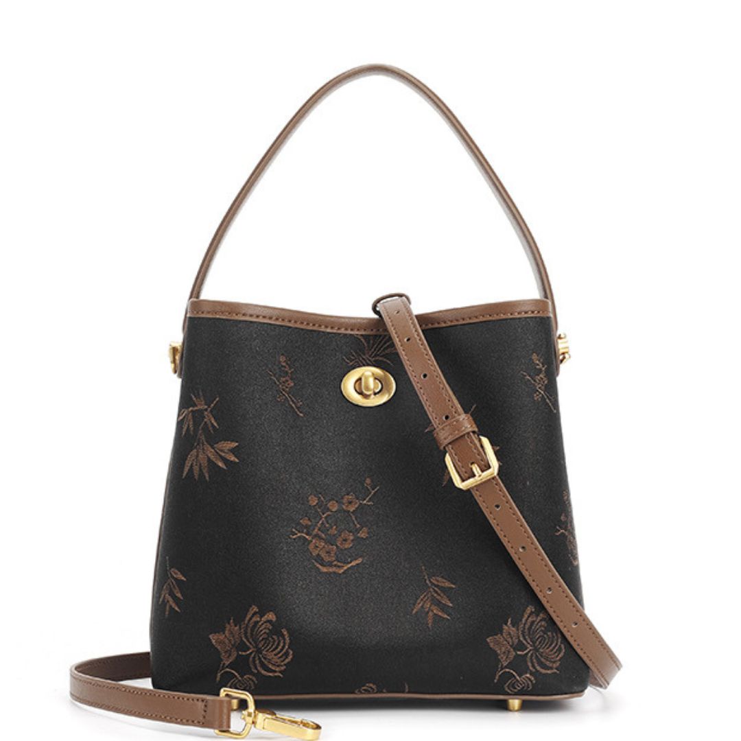 Velanci Jardin Élégance Silk Handbag