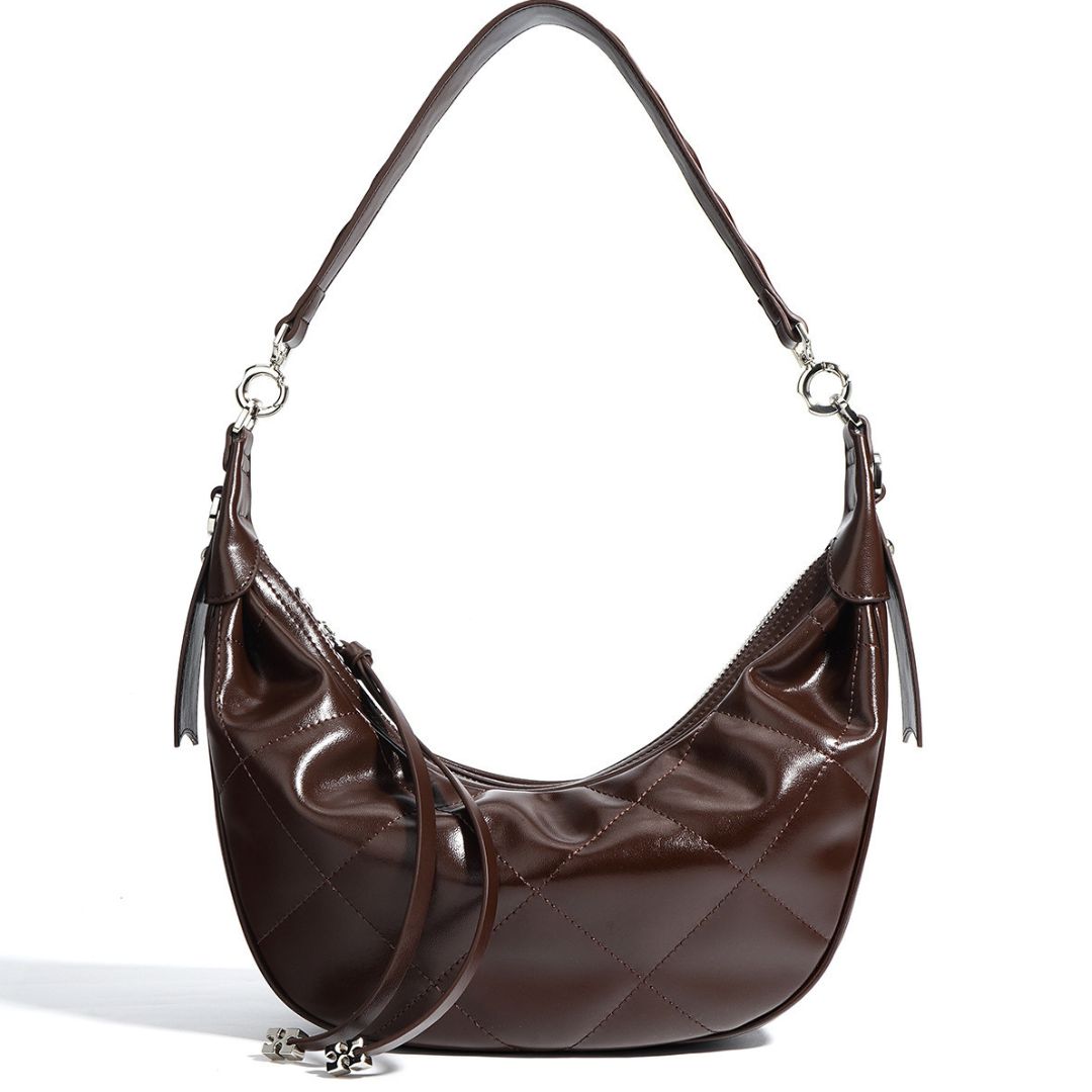 Velanci Briarwood Mist Genuine Leather Handbag