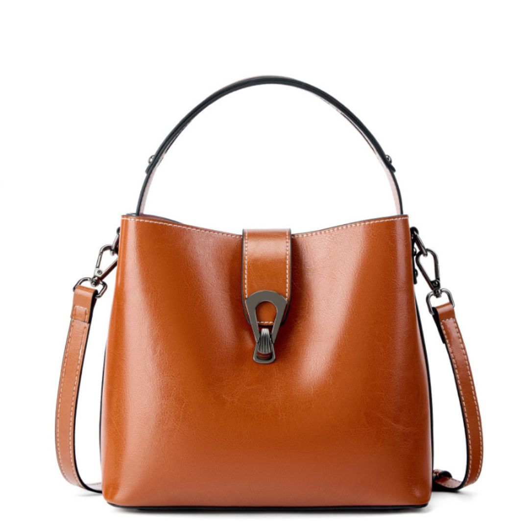 Velanci Waverly Moon Handbag - Timeless Elegance in Genuine Leather