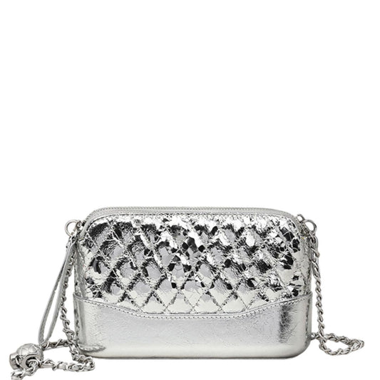 Velanci Velvet Bloom Leather Handbag