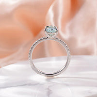 Ring Isabella - 1.5ct Teardrop Moissanite Sterling Silver Women's Ring Velanci