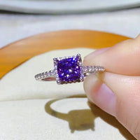 1 Carat Moissanite Ring Giovanna - Coastal Sparkle Women's Ring Velanci