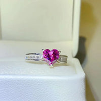 Ring Chiara - 1 Carat Moissanite Sterling Silver Sparkle Women's Ring Velanci