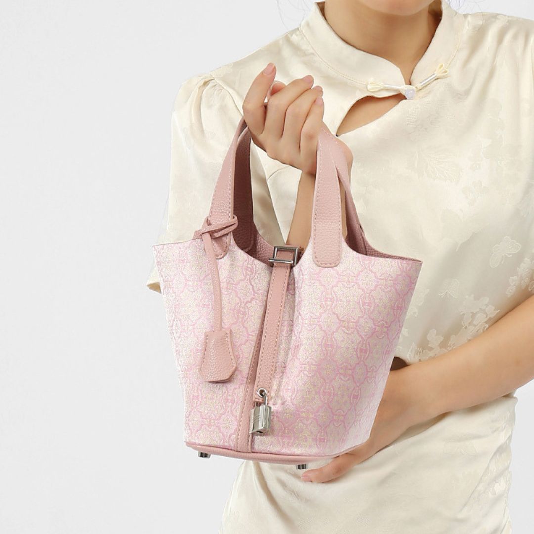 Velvet Dawn Luxe Handbag