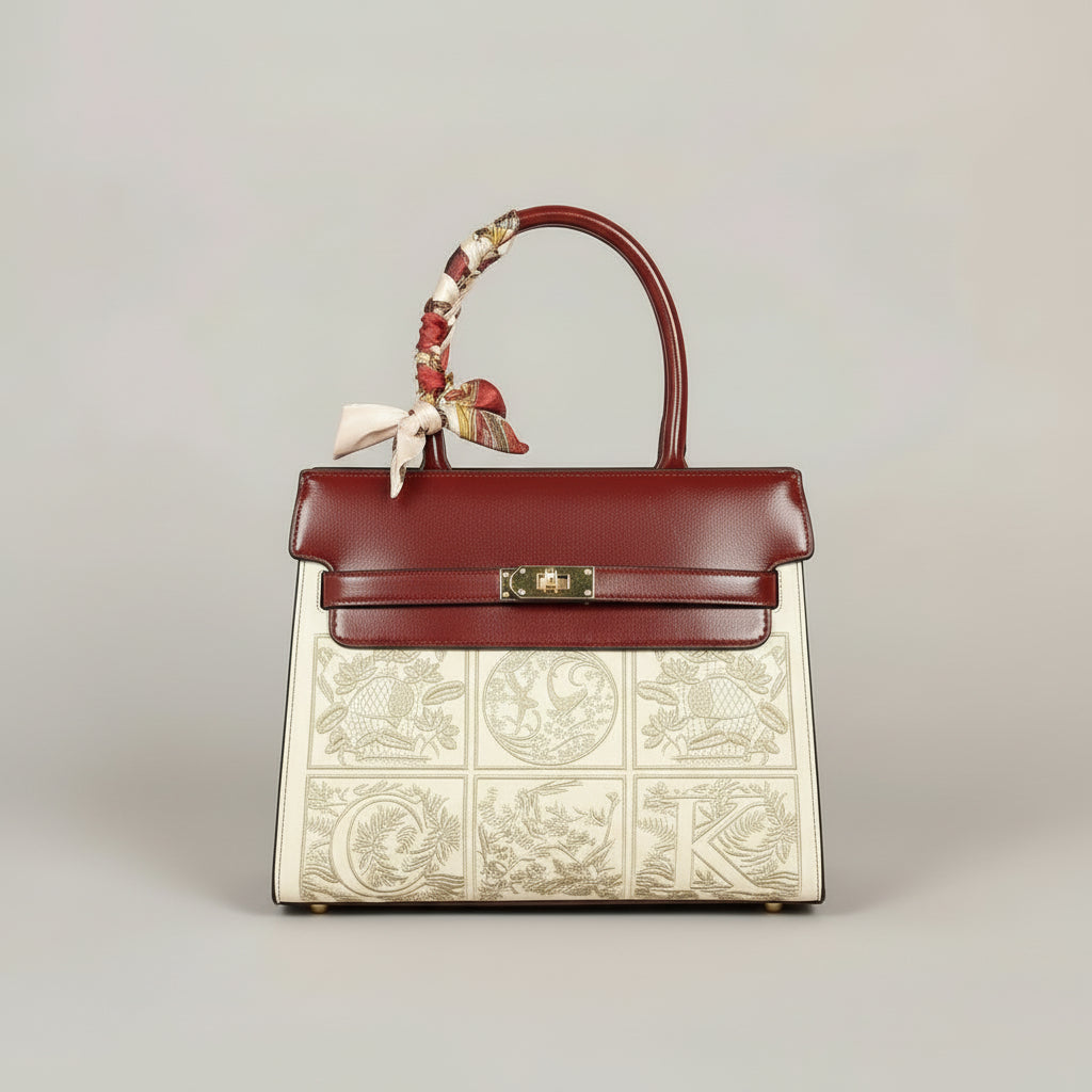 Bellissima Silken Reverie Leather Handbag Velanci